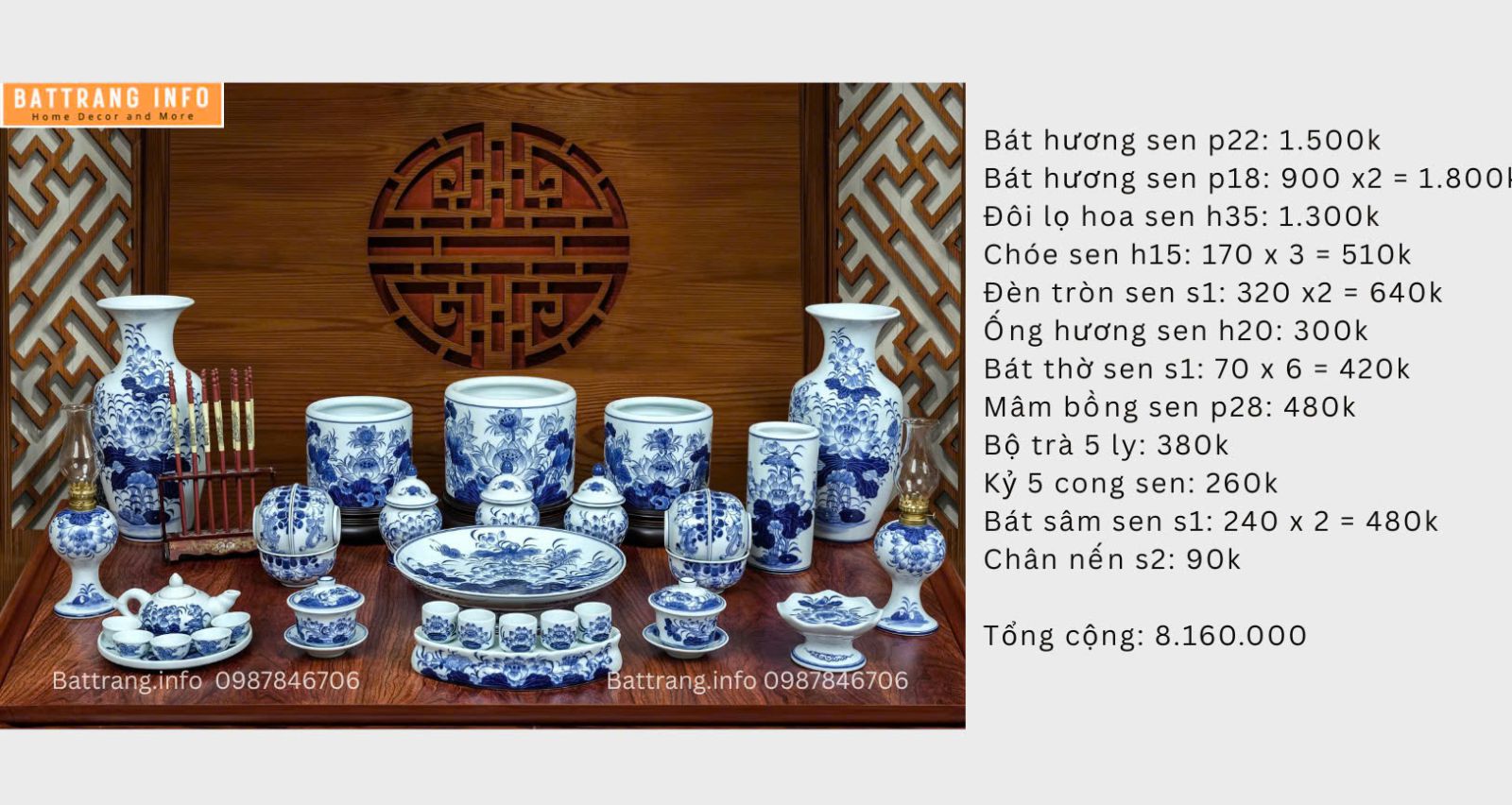Bạn cần đặt hàng gốm sứ Bát Tràng giá xưởng hãy liên hệ