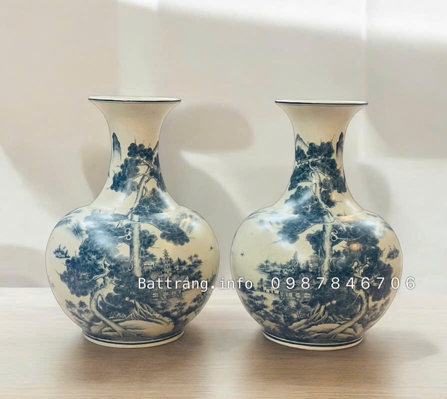 TỎI NGẤN MEN RẠN VẼ H55