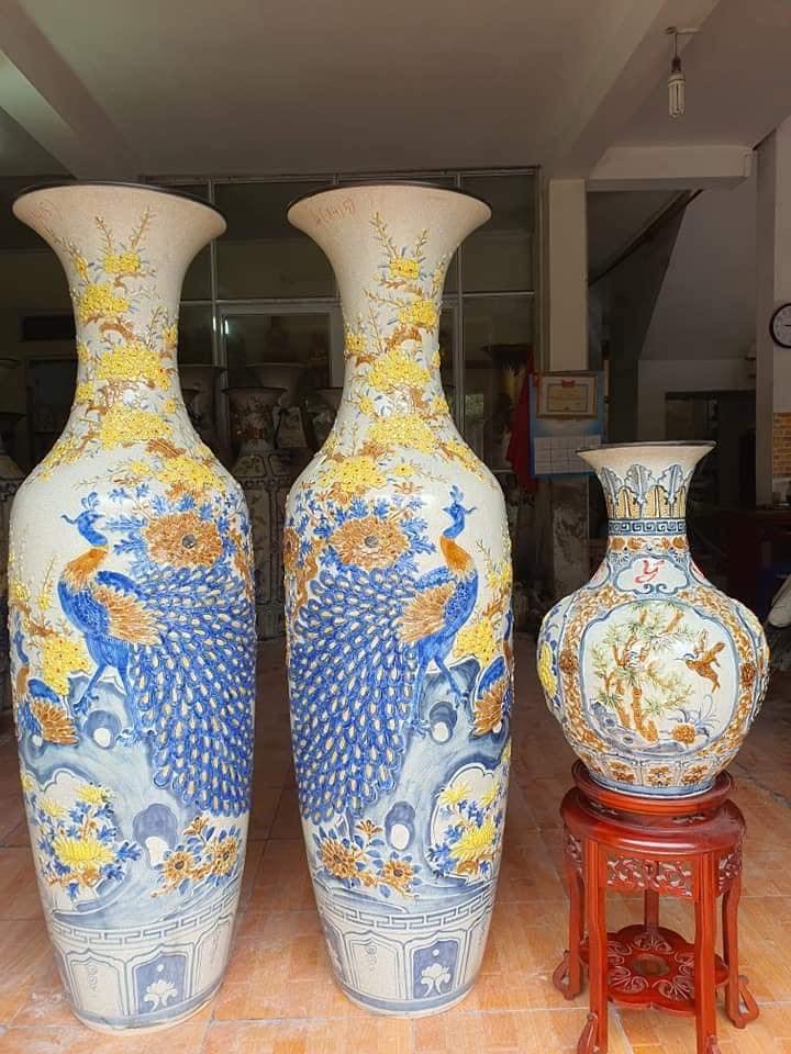 Lộc bình gốm sứ Bát Tràng