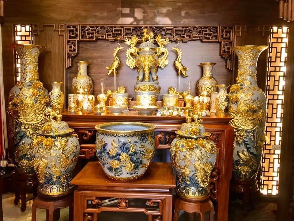 Đồ thờ gốm sứ Bát Tràng