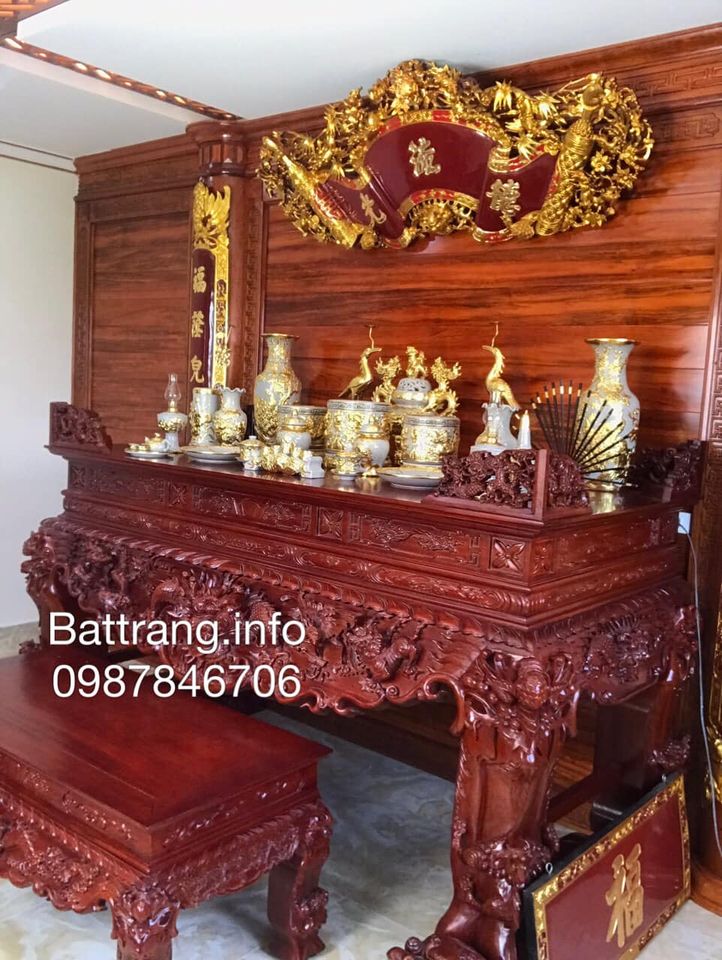 Đồ thờ gốm sứ Bát Tràng