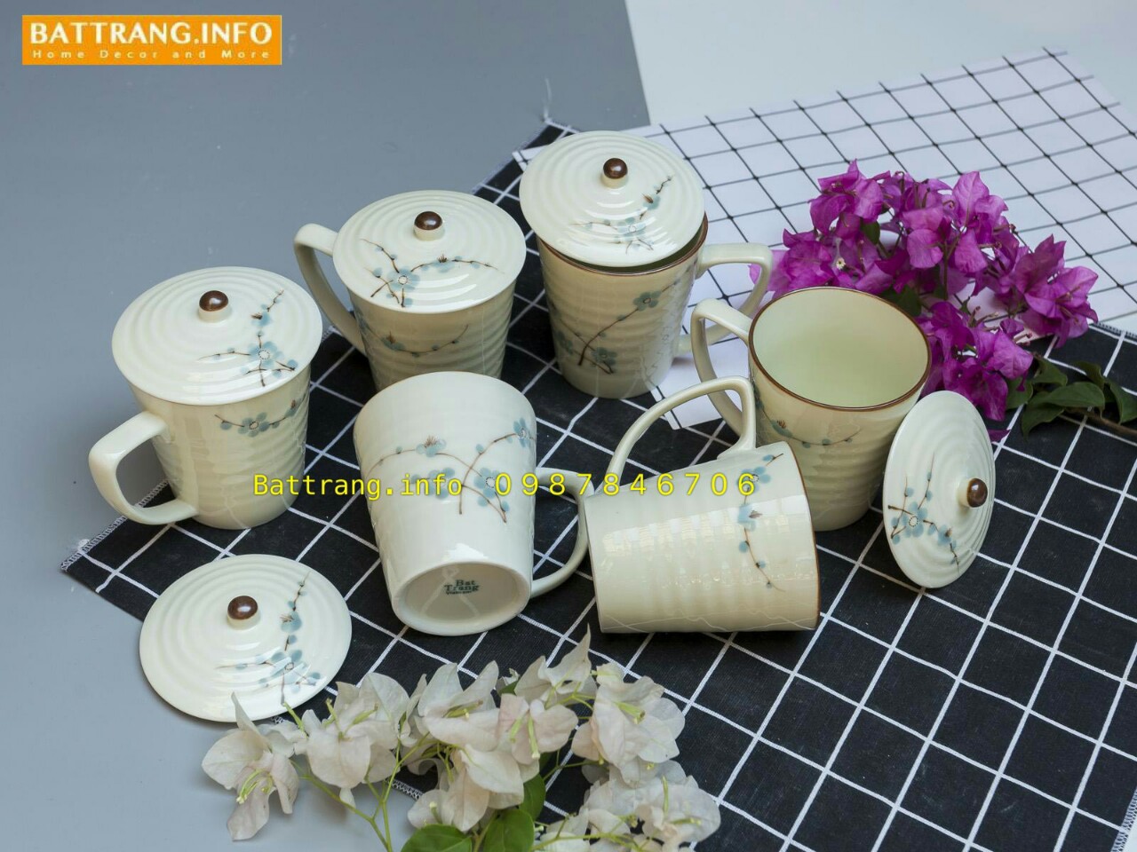 Cốc sứ Bát Tràng