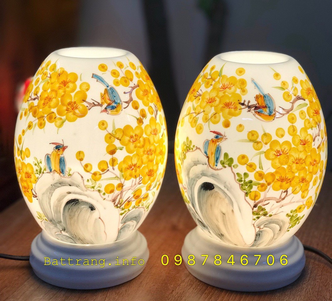 Đèn xông tinh dầu Bát Tràng