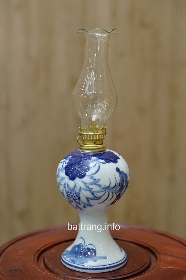 Đèn Thờ Gốm Sứ Bát Tràng