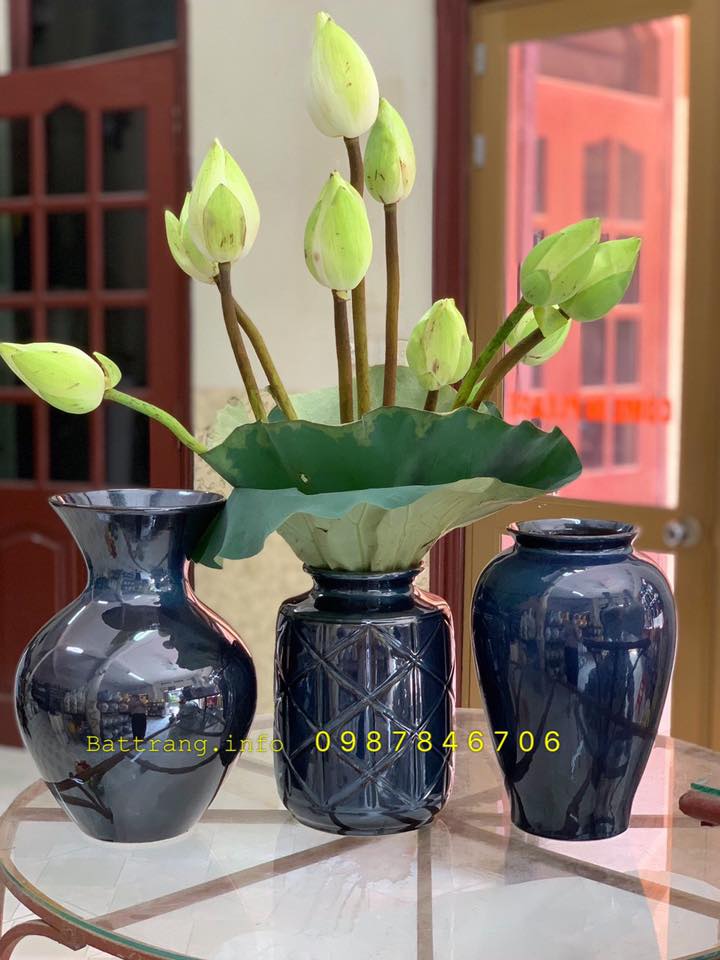 Lọ hoa gốm sứ Bát Tràng