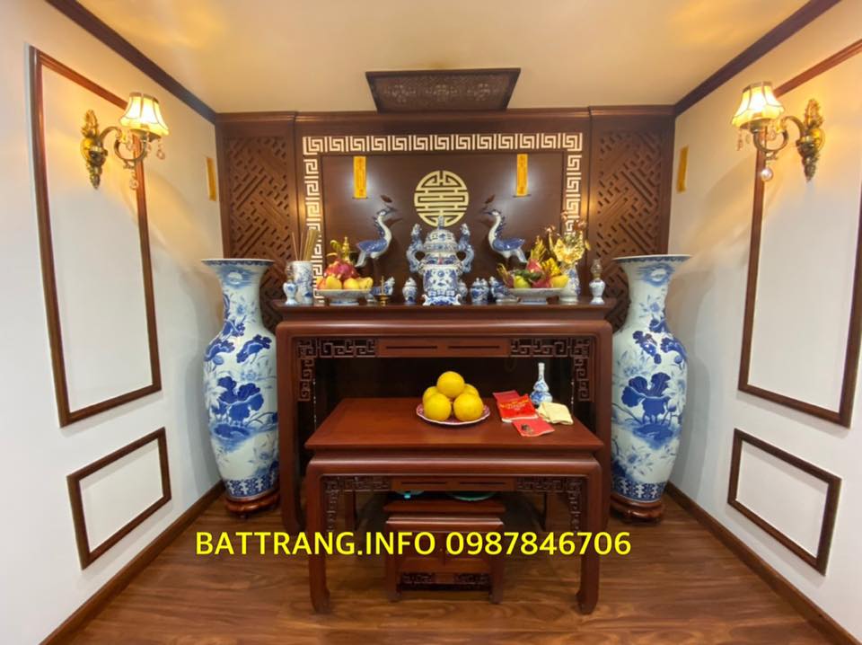 đồ thờ gốm sứ Bát Tràng