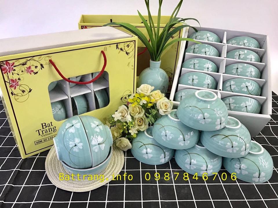 Bát ăn cơm gốm sứ Bát Tràng
