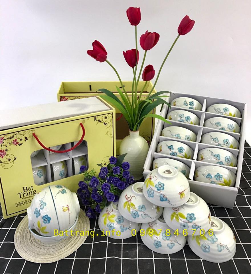 Bát ăn cơm gốm sứ Bát Tràng