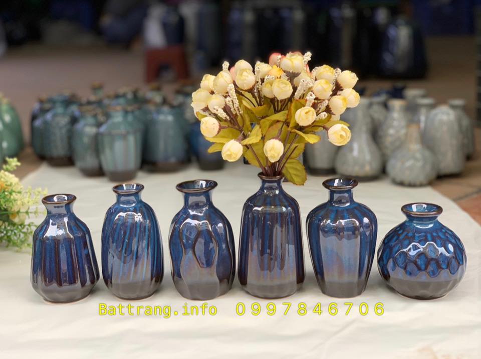 lọ hoa gốm sứ Bát Tràng