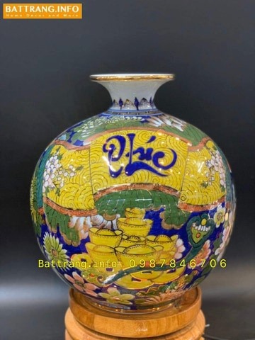 Bình Hút Tài Lộc Chữ Phúc cao 43cm giá 8.500.000vnđ