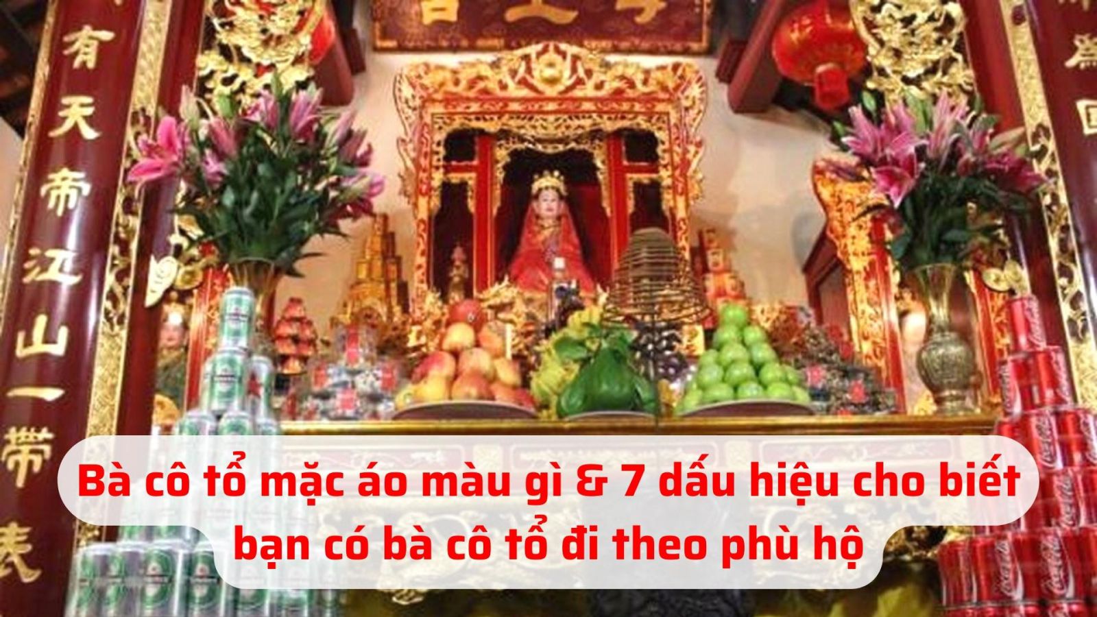 Bà cô tổ mặc áo màu gì & 7 dấu hiệu cho biết bạn có bà cô tổ đi theo phù hộ