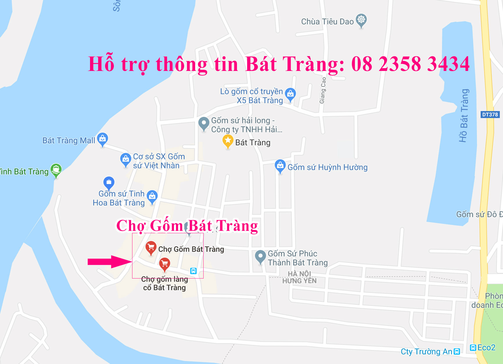 chợ gốm bát tràng