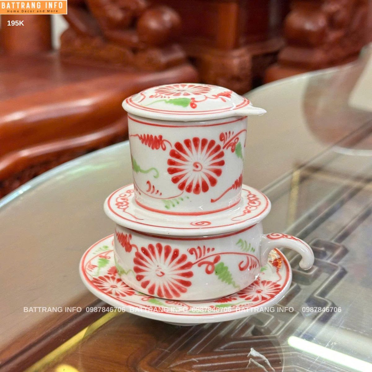 Phin Pha Cà Phê Gốm Bát Tràng