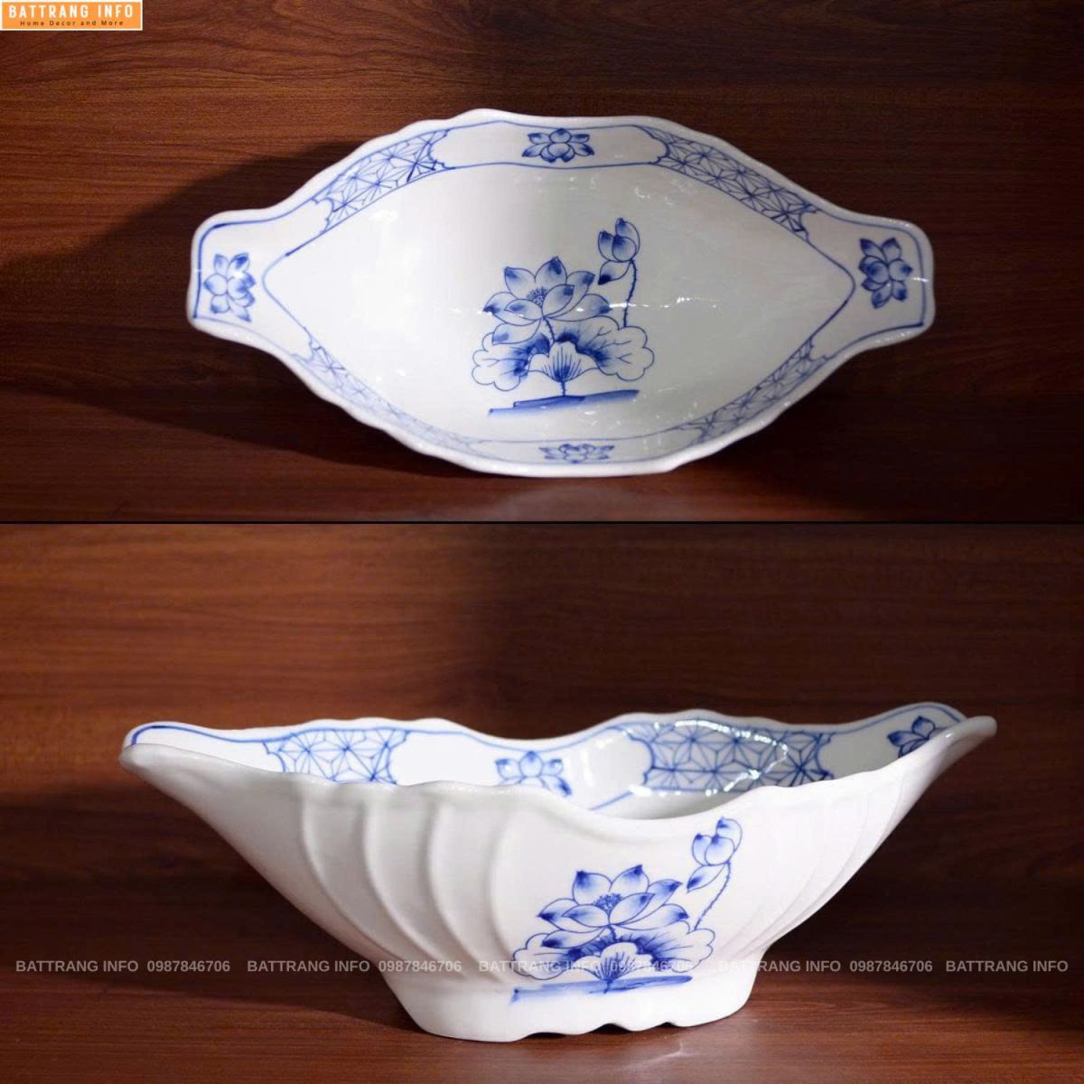 Bát Đựng Gà Gốm Bát Tràng Cao Cấp – Tinh Hoa Gốm Việt Cho Mâm Cỗ Truyền Thống