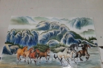 Tranh Gốm Ghép Mảnh Trang Trí Sân Vườn Gốm Bát Tràng