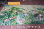 Tranh Gốm Ghép Mảnh Trang Trí Sân Vườn Gốm Bát Tràng