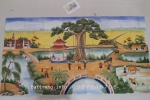 Tranh Gốm Ghép Mảnh Trang Trí Sân Vườn Gốm Bát Tràng