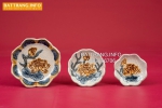 CHÂN NẾN THỜ MEN RẠN ĐẮP NỔI