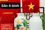 Bình Hoa Gốm Bát Tràng