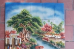 Tranh Gốm Ghép Mảnh Trang Trí Sân Vườn Cao Cấp Bát Tràng